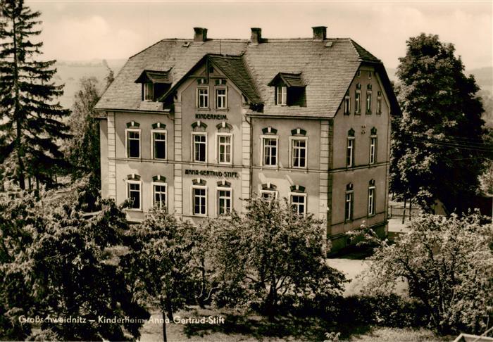 Grossschweidnitz Gross-Schweidnitz Loebau Kinderheim Anna-Gertrud-Stift