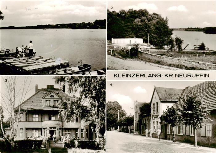 Kleinzerlang Rheinsberg Am kleinen Poelitzsee FDGB Cafe Poelitzsee FDGB Erholung