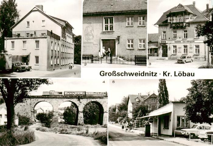 Grossschweidnitz Gross-Schweidnitz Loebau Fachkrankenhaus Teilansichten Viadukt