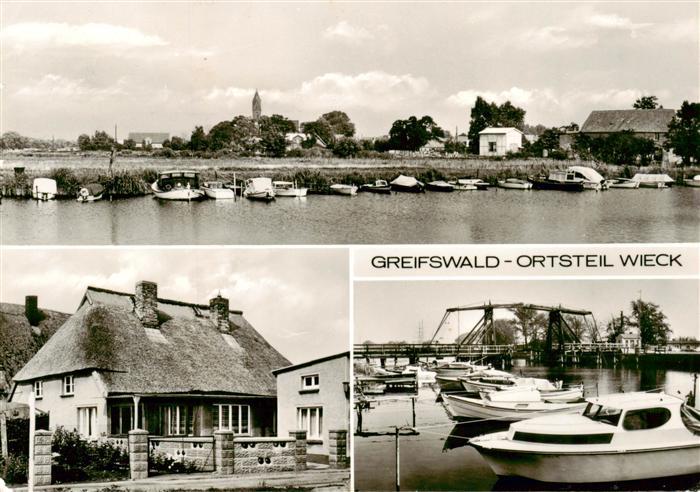 Wieck Greifswald Panorama Inselhaus Bootsliegeplatz