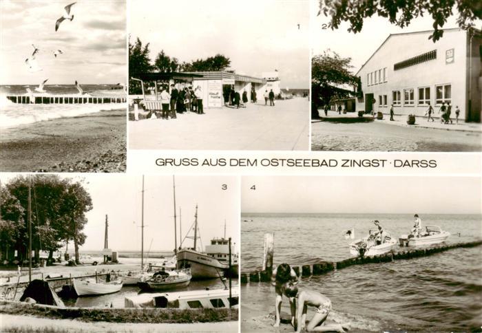 Zingst Ostseebad Verkaufstrakt FDGB Erholungsheim Nordlicht Am Hafen Am Strand