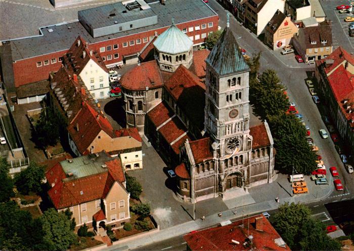 Schweinfurt Kath Pfarrkirche Heilig Geist Fliegeraufnahme