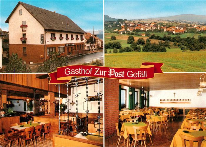 Gefaell Bad Kissingen Gasthof Zur Post Gastraeume Panorama