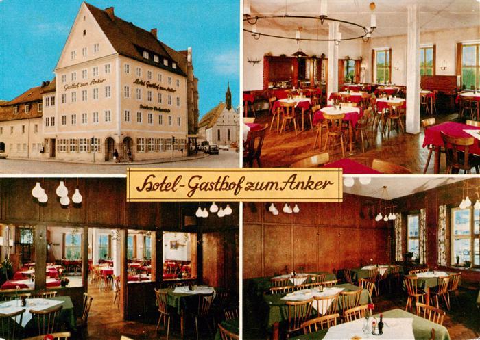 INGOLSTADT  CITY Hotel Gasthof zum Anker Gastraeume