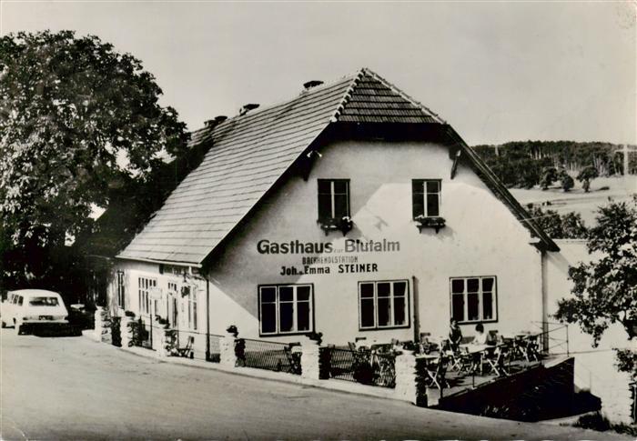 Alkersdorf Hernstein Niederoesterreich AT Gasthaus Blutalm
