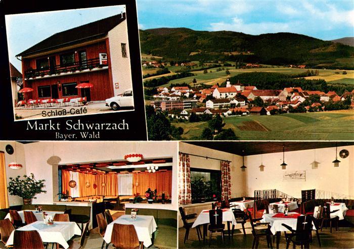Markt Schwarzach Schloss Cafe Gastraeume Panorama