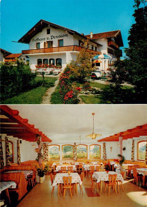 Baierbach Rosenheim Gasthaus Pension zum Simssee Gastraum