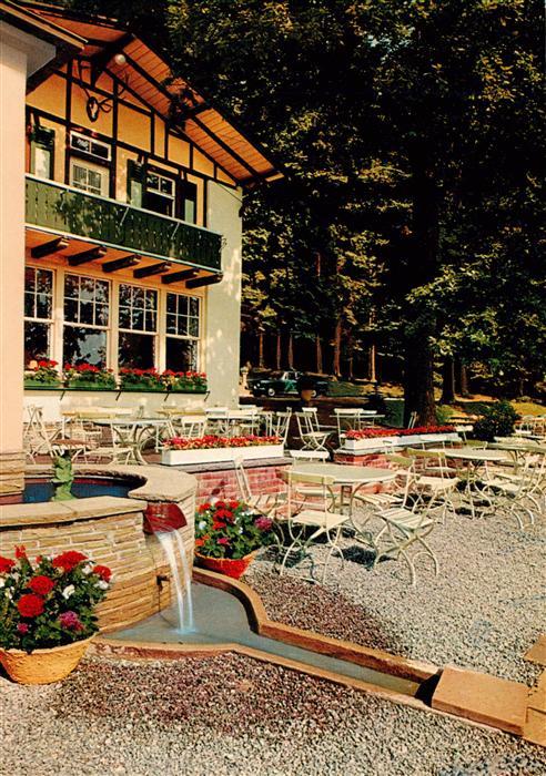 Oberstaat Waldcafe Bergische Schweiz Freiterrasse