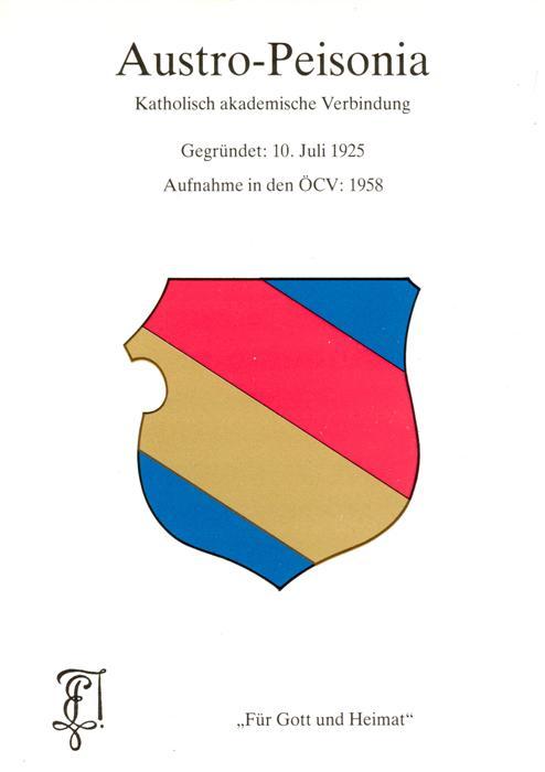 Wien AT Austro Peisonia Kath akademische Verbindung