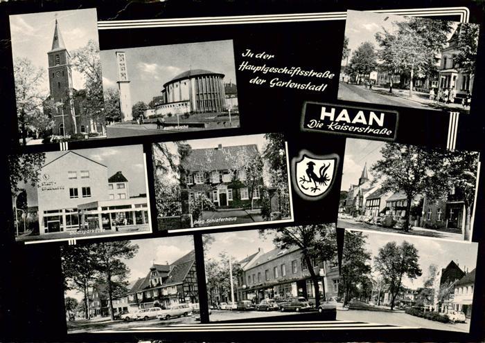 Haan Rheinland Ev Kirche Stadtsparkasse Kaiserstrasse Berg Schieferhaus Kath Kir