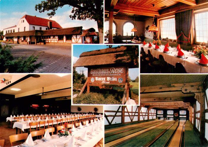 Vehlage Gasthaus Rose Gastraeume Tagungsraum Kegelbahn