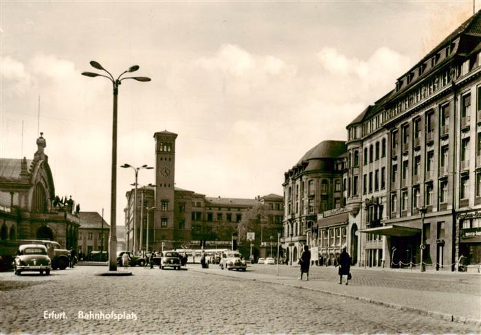 ERFURT  CITY Bahnhofsplatz