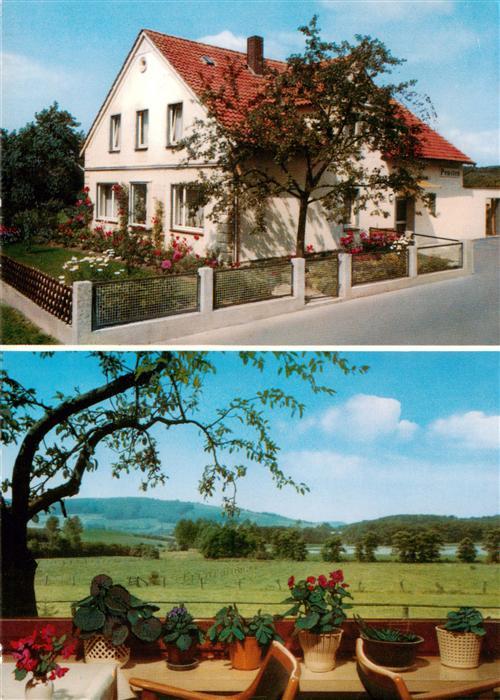 Billerbeck Lippe Privatpension Haus Luettmann Blick zum Norderteich