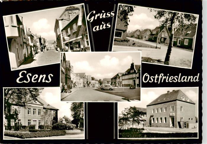 Esens Bensersiel Ortaansichten