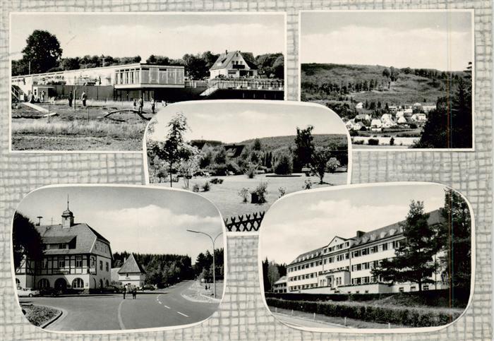 Hochwaldhausen Grebenhain Kurpark Felsenmeer Genesungsheim der AOK Kassel