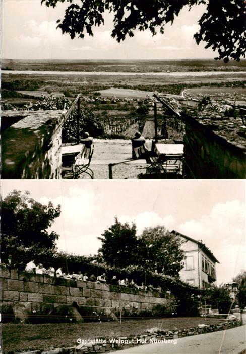Wiesbaden Panorama Gaststaette Weingut Hof Nuernberg