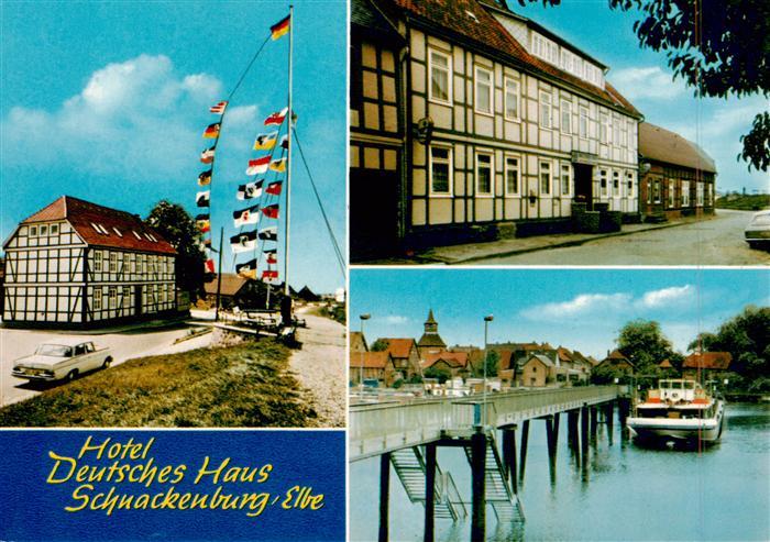 Schnackenburg Hotel Deutsches Haus Faehranleger
