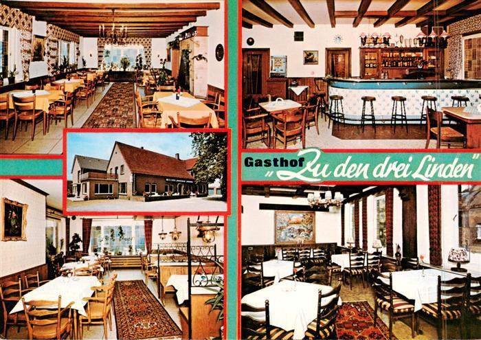 Elvert Gasthof Zu den drei Linden Gastraeume Bar