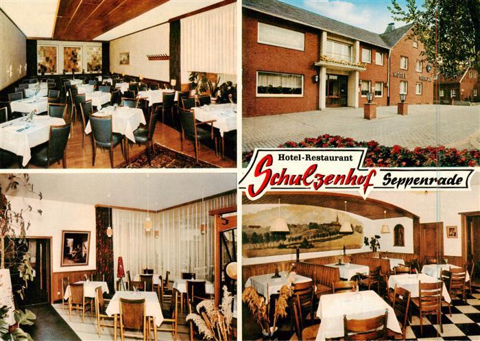 Seppenrade Hotel Restaurant Schulzenhof Gastraeume