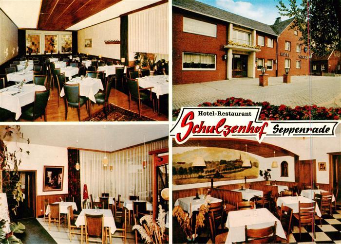 Seppenrade Hotel Restaurant Schulzenhof Gastraeume