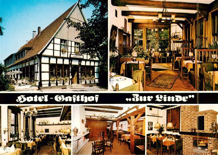 Seppenrade Rosendorf Hotel Gasthof Zur Linde Gastraeume Kaminzimmer