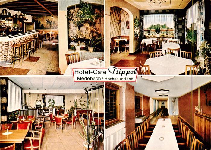 Medebach Hotel Cafe Trippel Bar Gastraeume Kegelbahn