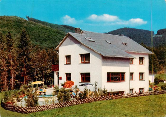 Elleringhausen Sauerland Pension Haus Schlomberg