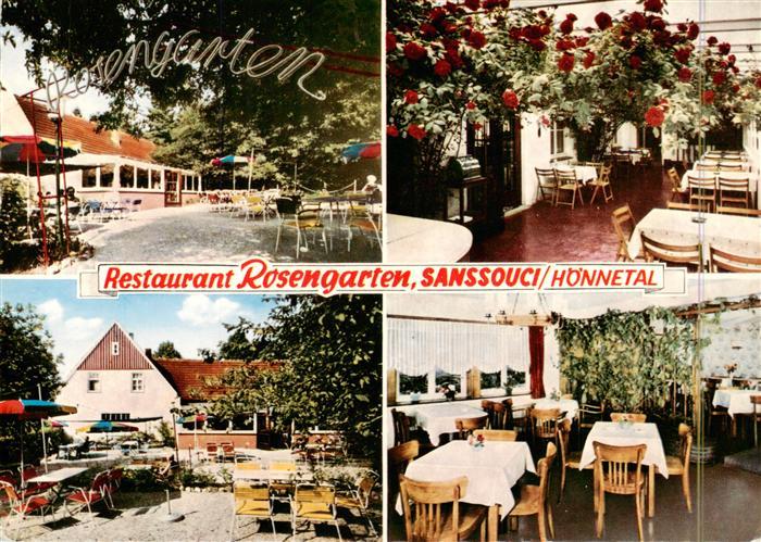 Sanssouci Restaurant Rosengarten Gastraeume Terrasse