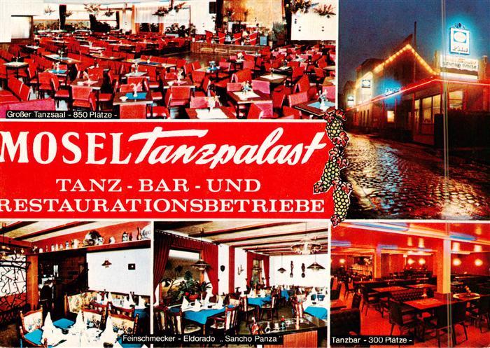 Guels Koblenz Mosel Tanzpalast Grosser Tanzsaal Feinschmecker Eldorado Sancho Pa