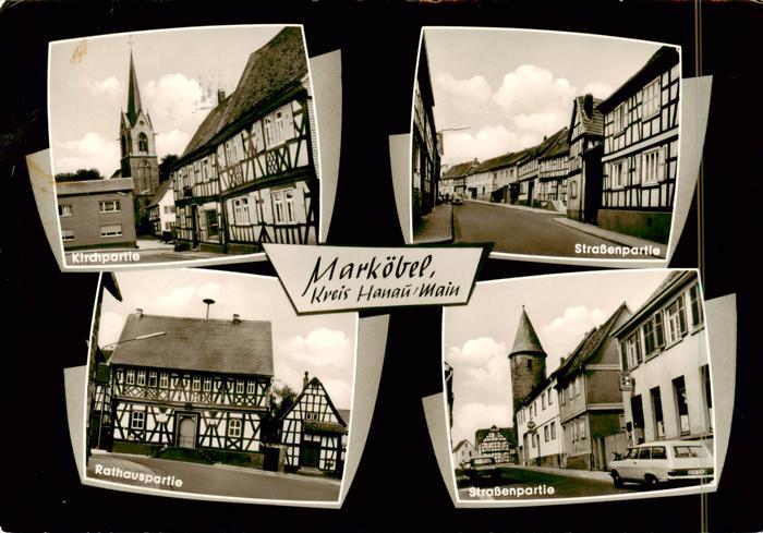 Markoebel Kirchpartie Strassenpartien Rathauspartie