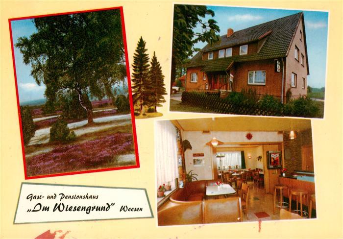 Weesen Hermannsburg Gast und Pensionshaus Im Wiesengrund Gaststube Bar