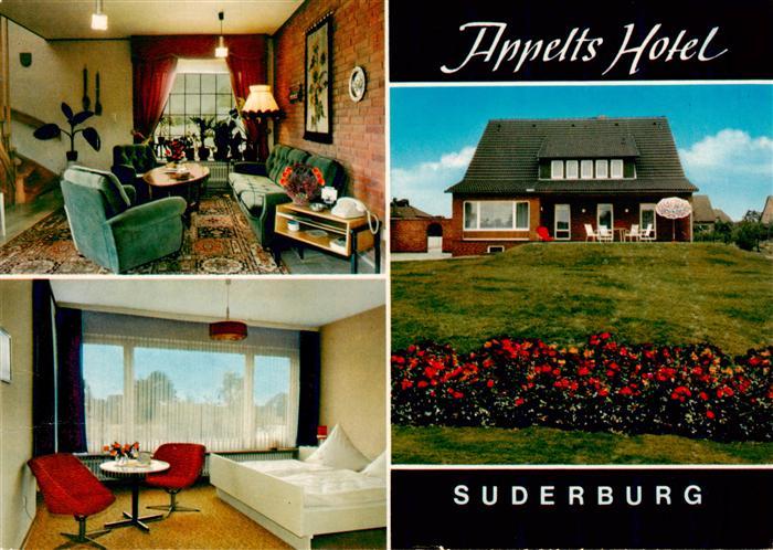 Suderburg Appelts Hotel Gastraum Zimmer