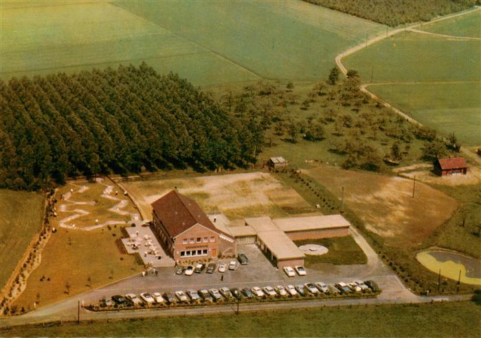 Wulfen Dorsten Hotel Restaurant Forsthof Fliegeraufnahme