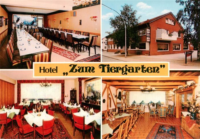 Velen Westfalen Hotel Zum Tiergarten Gastraeume