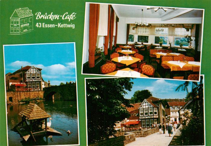 Kettwig Bruecken Cafe Schwanenteich Gastraum