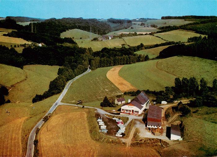 Bredenscheid Hattingen Cafe und Speiserestaurant Waldhof Fliegeraufnahme
