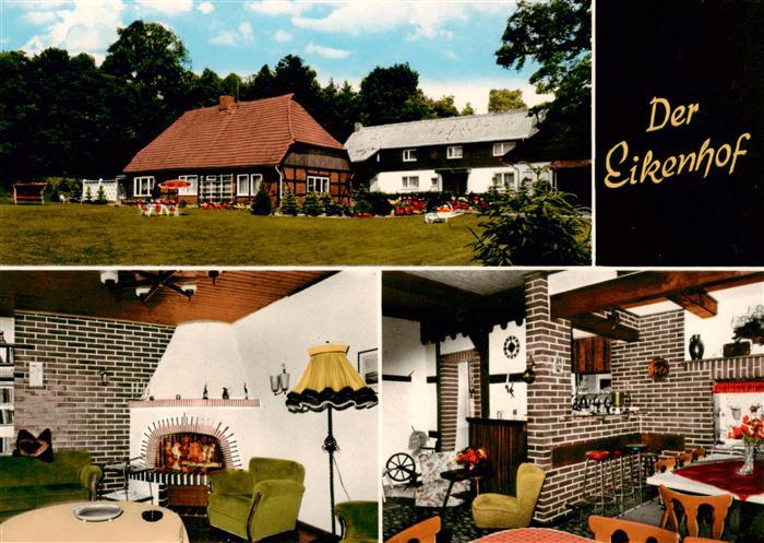 Hoesseringen Pension Eikenhof Gastraum Kaminzimmer