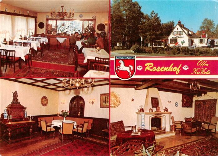 Offen Hotel Restaurant Rosenhof Gastraeume Kaminzimmer