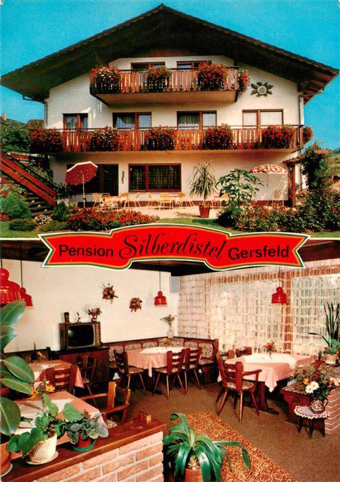 Gersfeld Rhoen Pension Silberdistel Gastraeume