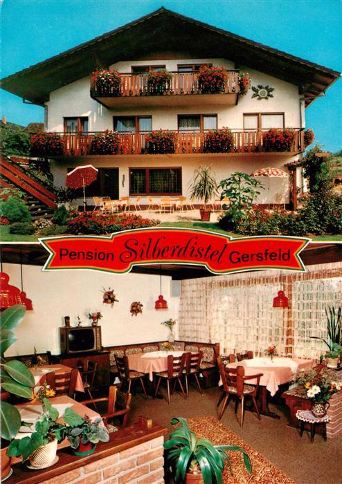 Gersfeld Rhoen Pension Silberdistel Gastraum