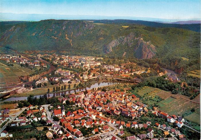 Bad Muenster Stein Ebernburg Fliegeraufnahme