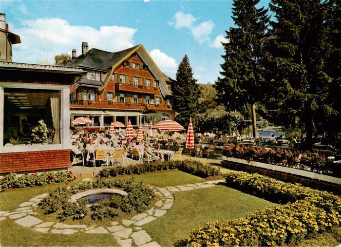 TITISEE Schwarzwald BW Schwarzwaldhotel am See Park Terrasse