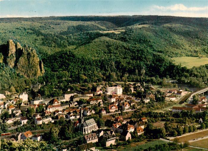 Bad Muenster Stein Ebernburg Fliegeraufnahme