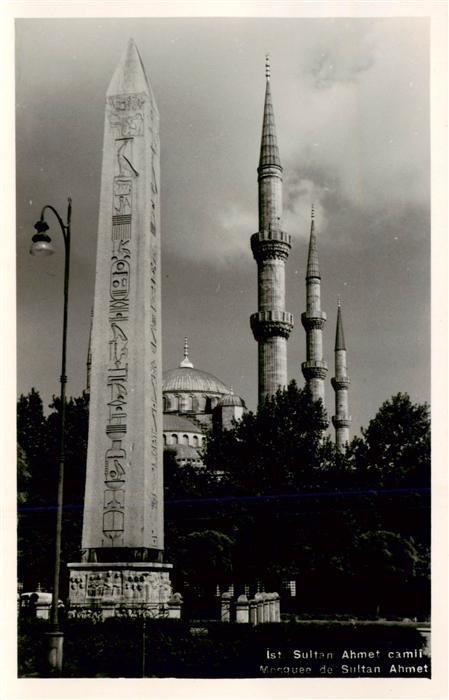 Istanbul Constantinopel TK Moschee de Sultan Ahmed