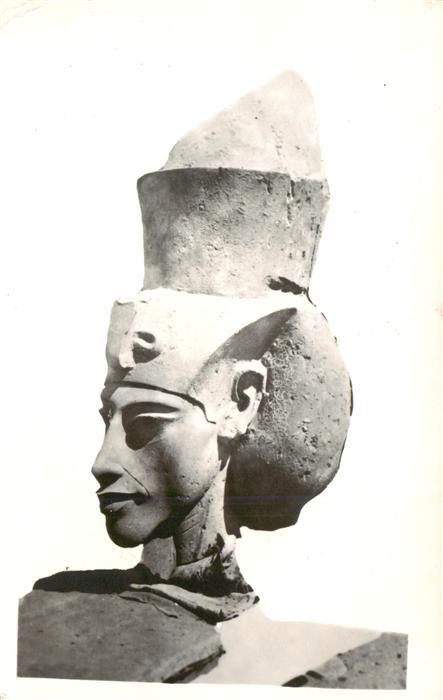 Karnak Egypt Statue of Akhnaton Pharaoh of Egypt
