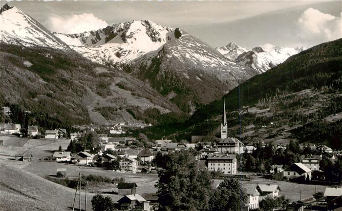 Bad Hofgastein AT Panorama mit Hohe Tauern