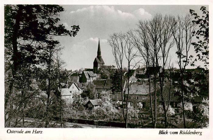 Osterode Harz Blick vom Roeddenberg