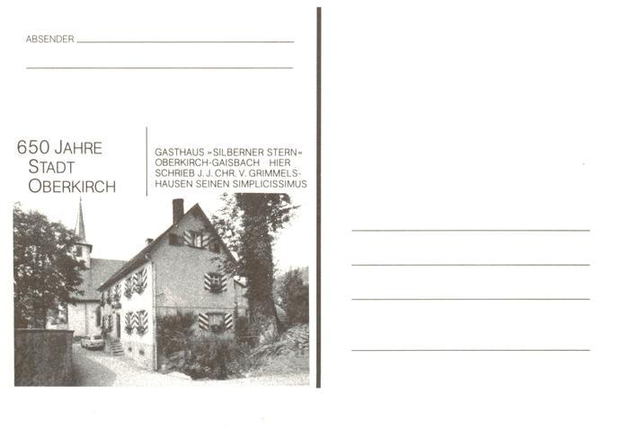 Oberkirch Baden Gasthaus Silberner Stern in Gaisbach