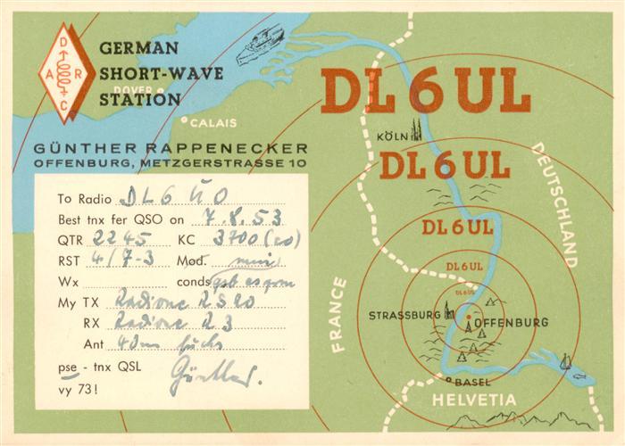 Offenburg German Short Wave Station