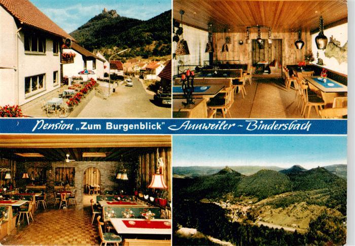Bindersbach Pension Zum Burgenblick Gastraeume Panorama